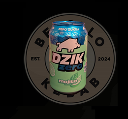 Dzik zero cukru i kofeiny - mojito 0.33 ml