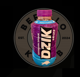 Dzik Vitamin drink Grape - 0.5 l 