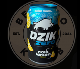 Dzik zero cukru i kofeiny - Cola Lemon 0.33 ml