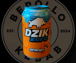 Dzik Zero Cukru i Kofeiny - Orange 0.33 ml