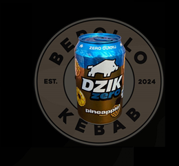 Dzik zero cukru i kofeiny - pinapple 0.33 ml 